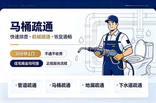 蓝田马桶疏通
